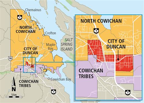 Service Areas in Duncan BC 